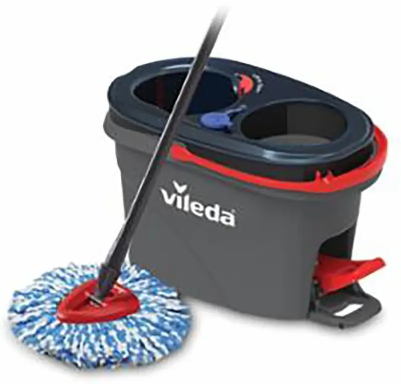 Easywring Rinseclean Spin Mop System, 6 Liter Capacity, Microfiber Wringer