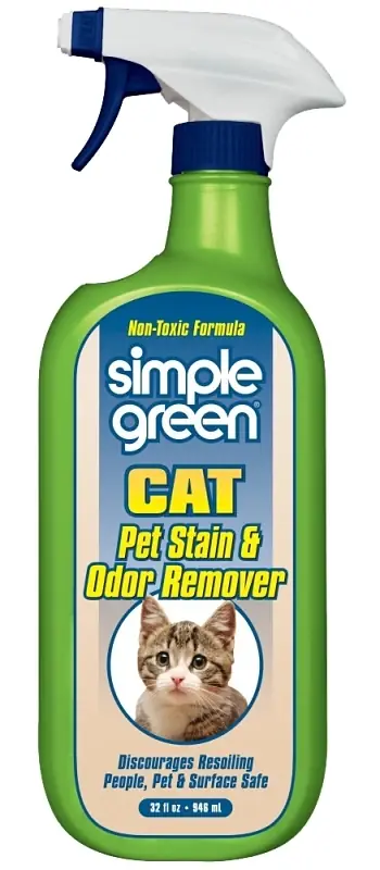 Pet Stain & Odor Remover, Cat Formula, 32-oz. Spray