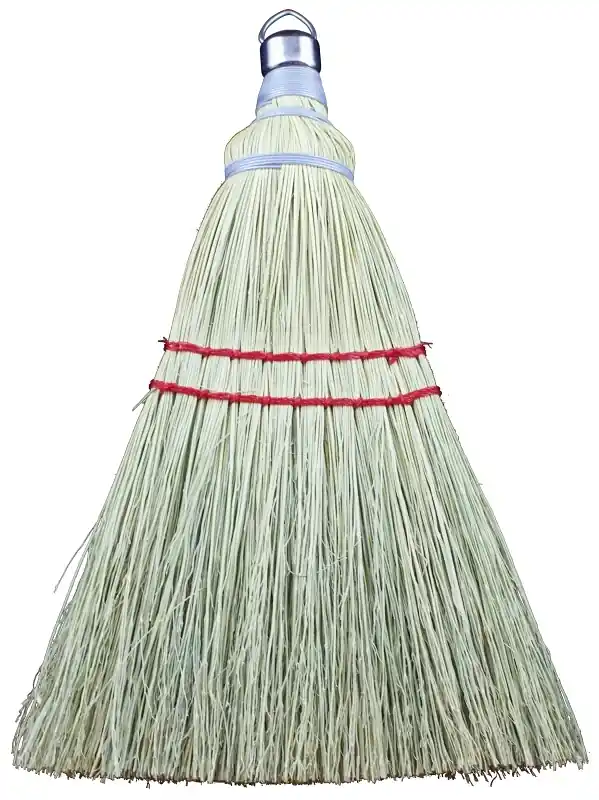 Chickasaw 19 Corn Whisk Broom, 11-3/4 In Overall Length, Palmyra Fiber Bristles