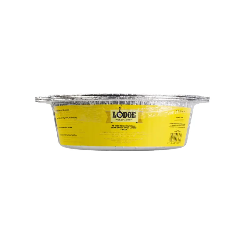 117463 10 In. Foil Liners - Pack Of 3 - 3 Count