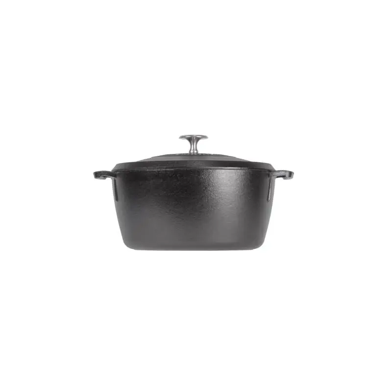 Blacklock Cast Iron Dutch Oven 5.5 Quart Black