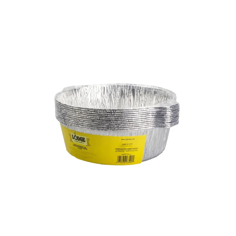 Lodge 10 Inch Aluminum Dutch Oven Liner Silver