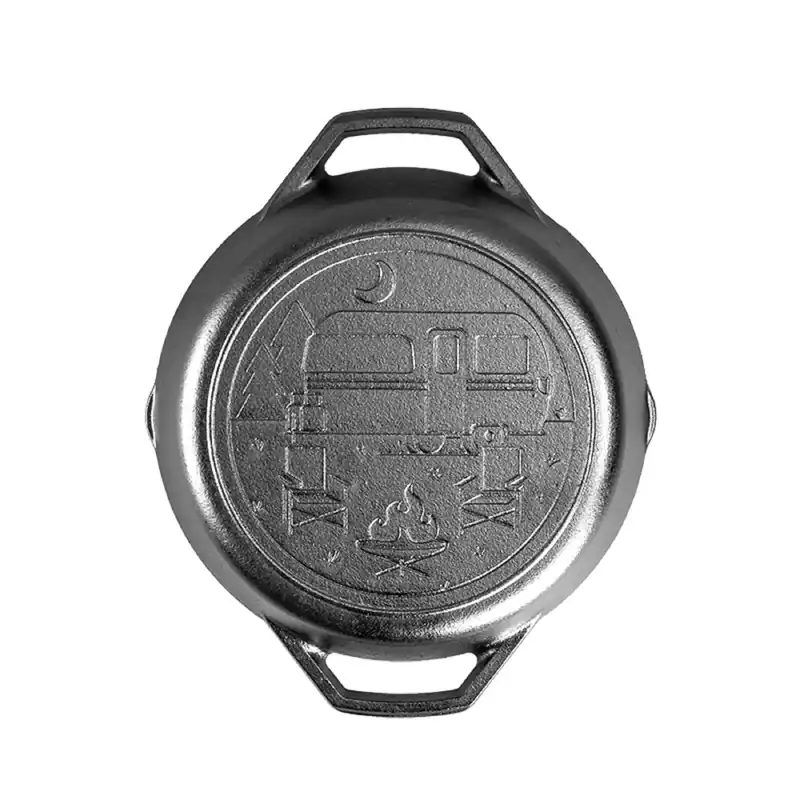 Wanderlust Cast Iron Baking Pan 10.25 In. Black - Durable And Versatile