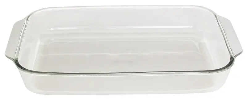 Oven Basics 11 In. W X 17 In. L Clear Baking Dish With Handles