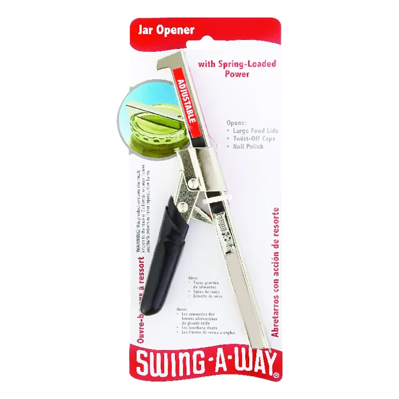 8.8 In. Comfort Grip Jar Opener - Ergonomic, Durable, Adjustable