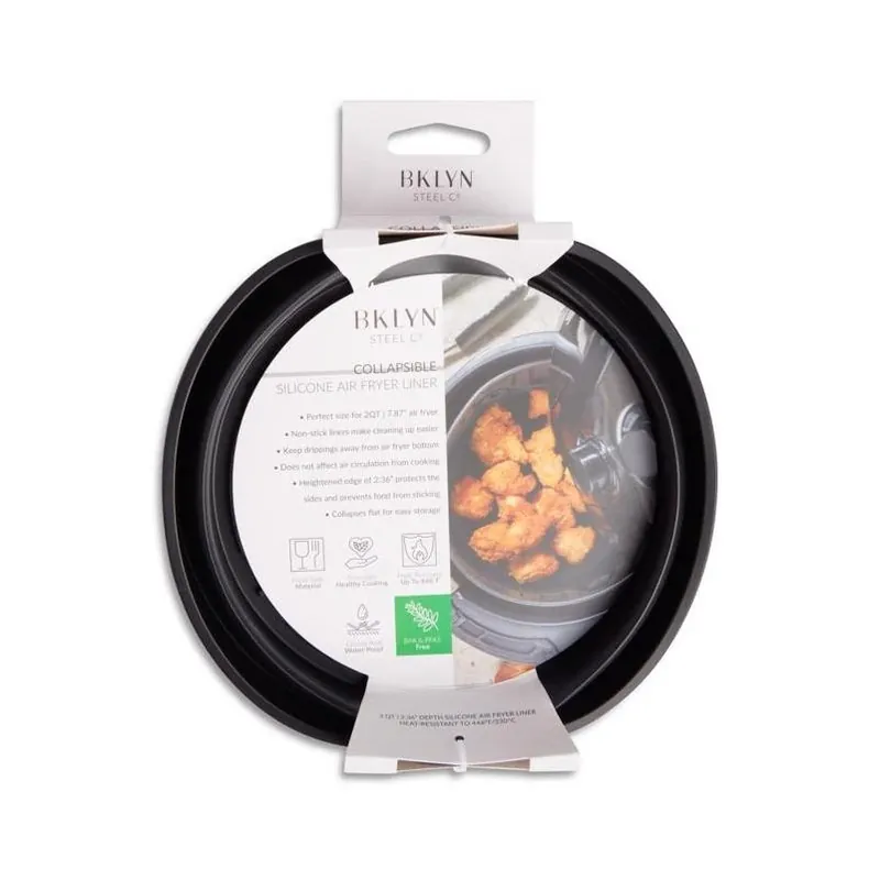 Collapsible Air Fryer Pan – Space‑saving Non‑stick Cooking Accessory