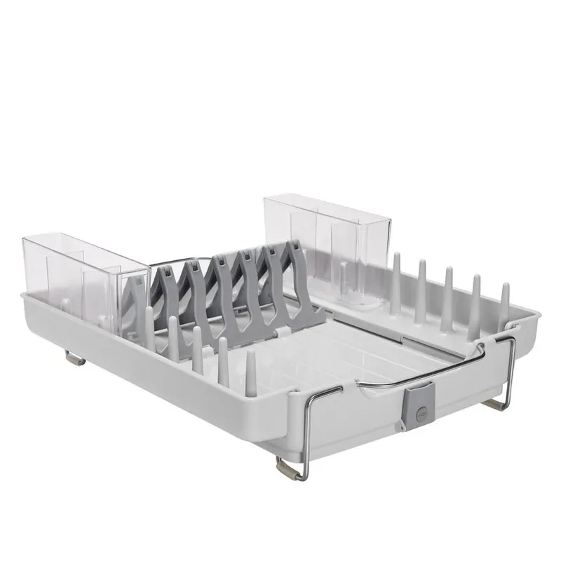 Good Grips Foldaway Dish Rack Stainless Steel Multicolor Model 1473480