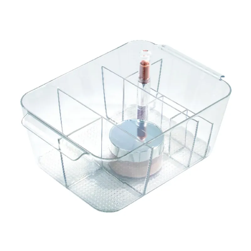 Clear Cosmetic Organizer 3-5/8 In. H X 10-13/32 In. W X 7.1 In. D