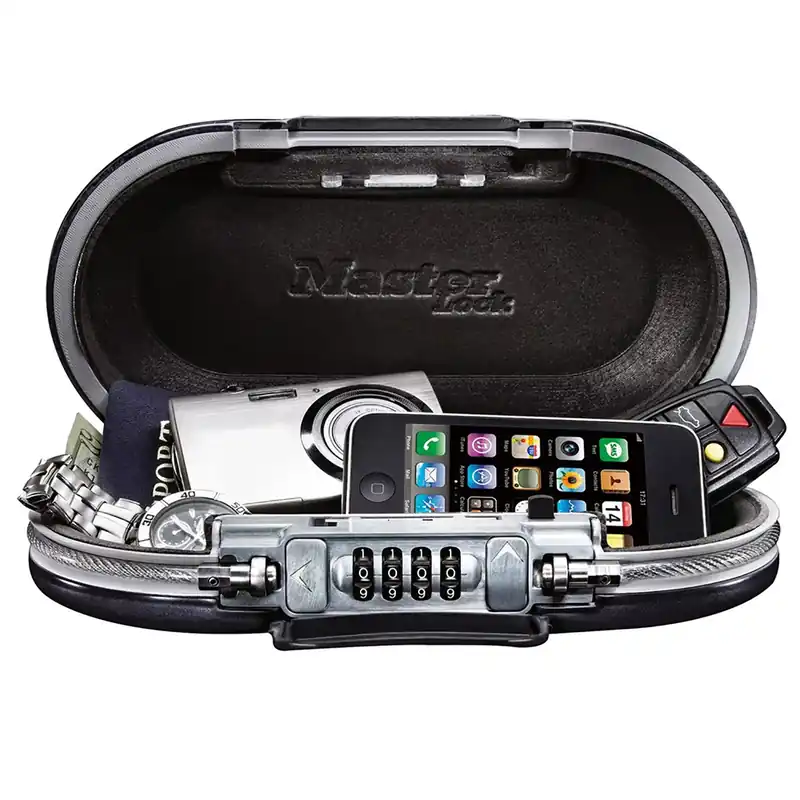 0.38 Cu Ft Combination Lock Black Portable Personal Safe Model 5900d