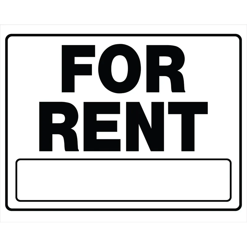 House For Rent Sign, 20 X 24-in.