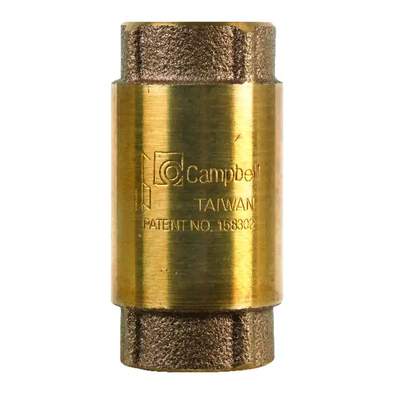 3/4 In. D X 3/4 In. D Fnpt X Fnpt Red Brass Spring Loaded Check Valve