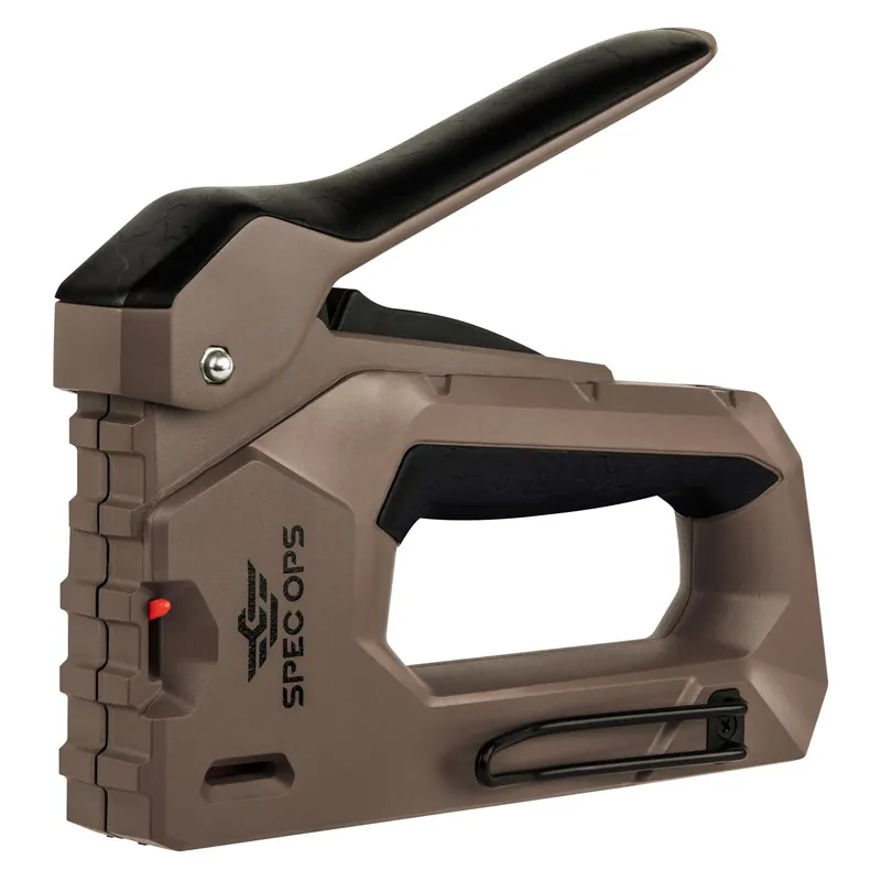 Heavy-duty 2-in-1 Staple Gun And Brad Nailer With Torsion Spring Technology