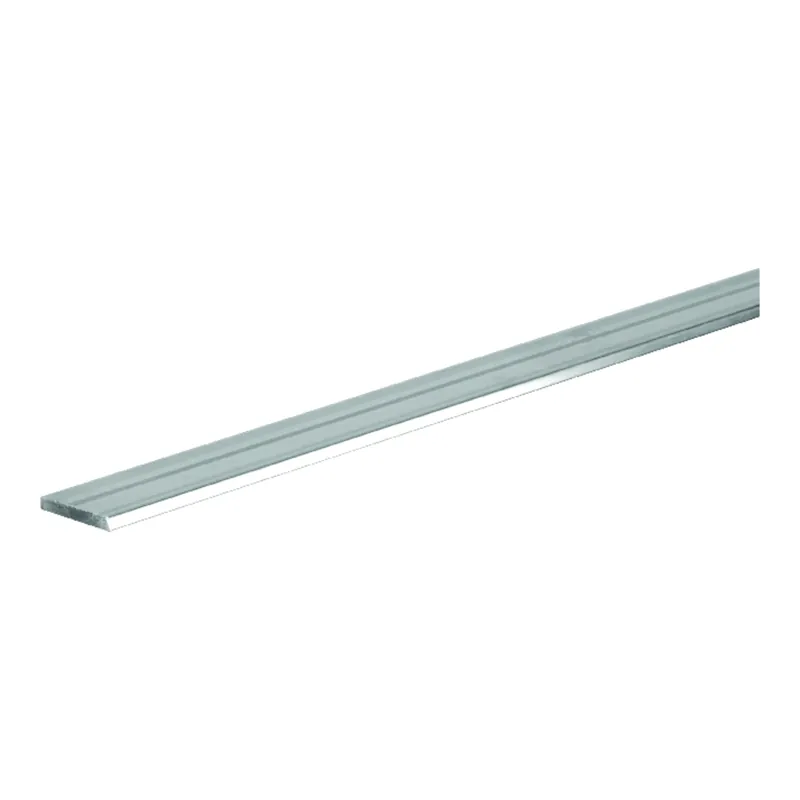 0.25 In. X 1 In. W X 4 Ft. L Aluminum Flat Bar 1 Pk