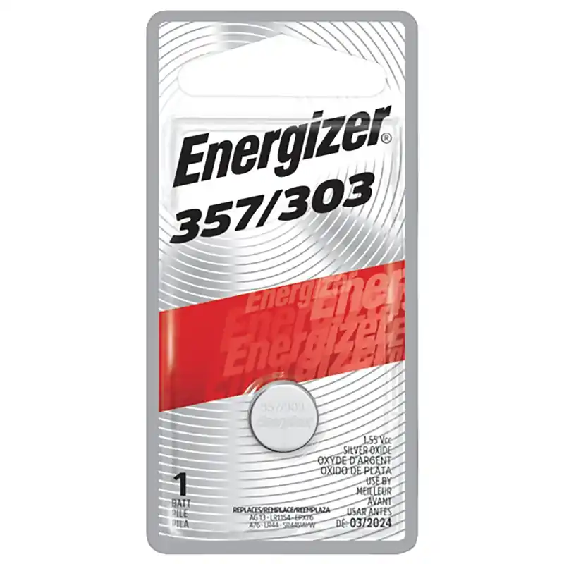 Silver Oxide 303/357 1.55 V 0.15 Mah Electronic/watch Battery 1 Pk
