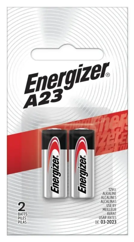 Alkaline A23 12 V 0.05 Mah Electronics Battery 2 Pk