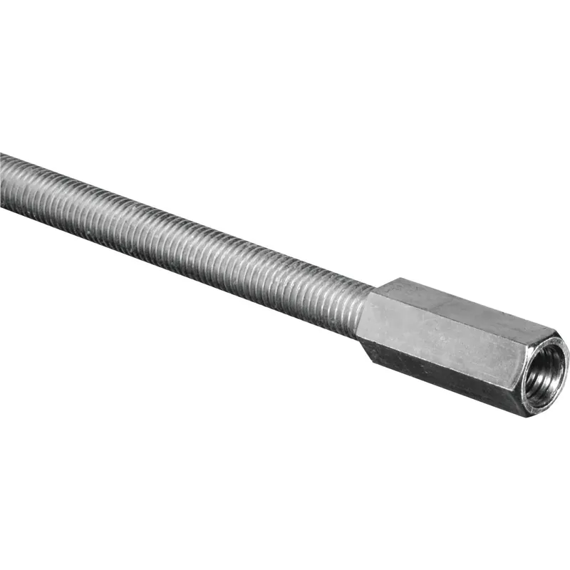 Steel Coupling Nut, Coarse Thread, 3/8 In. -16