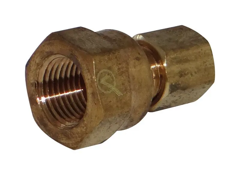 1/4 In. Compression X 1/4 In. D Fpt Brass Adapter - Model 4338208