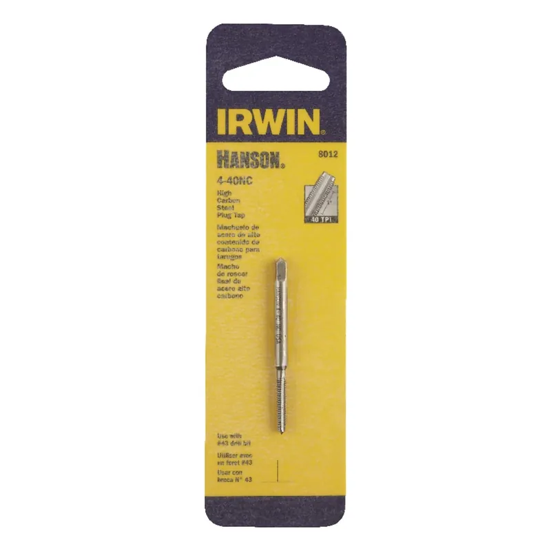 Machine Screw Tap, National Course Thread, 4 X 40