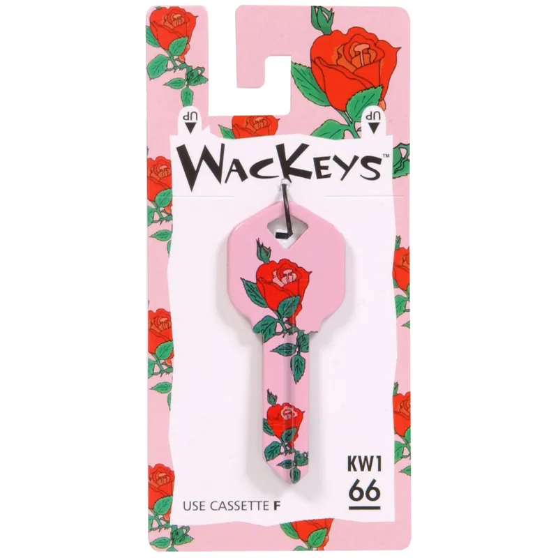 Wackey Roses House/office Universal Key Blank Single