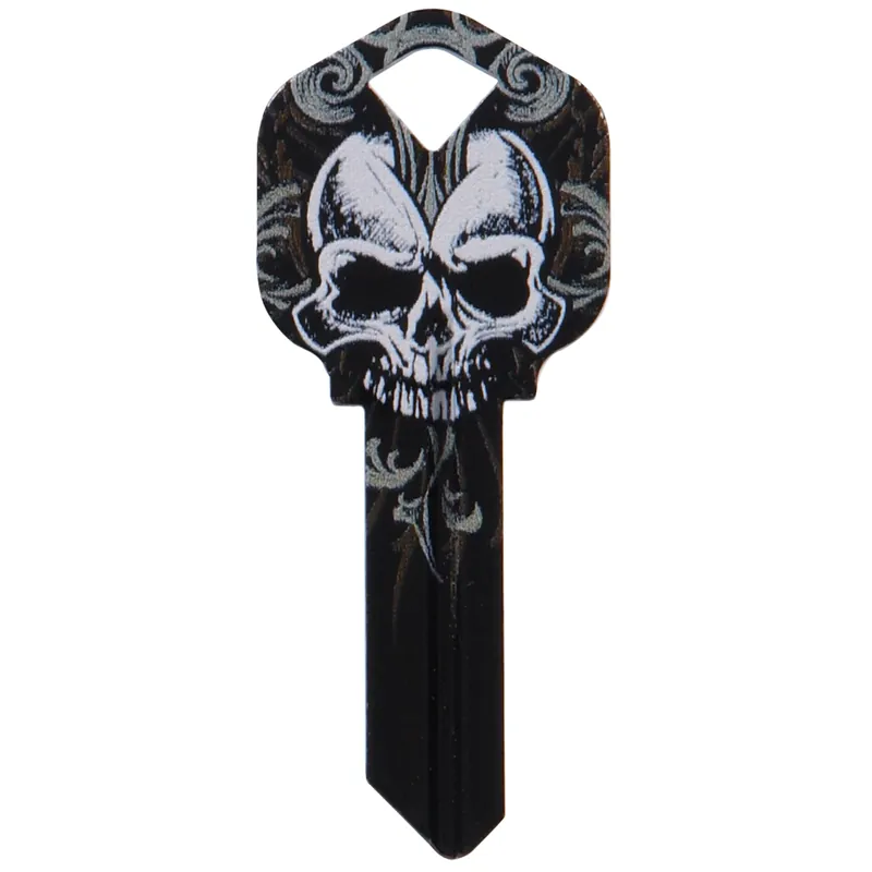 Wackey Skull House/office Universal Key Blank Single