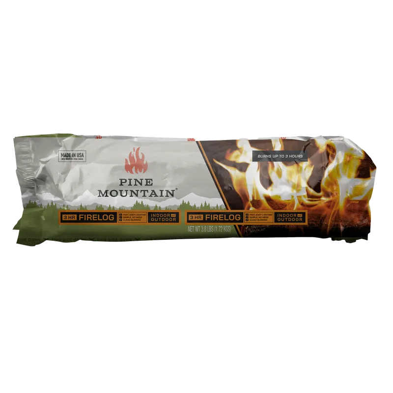 Fire Log 3 Hr 6 Pk