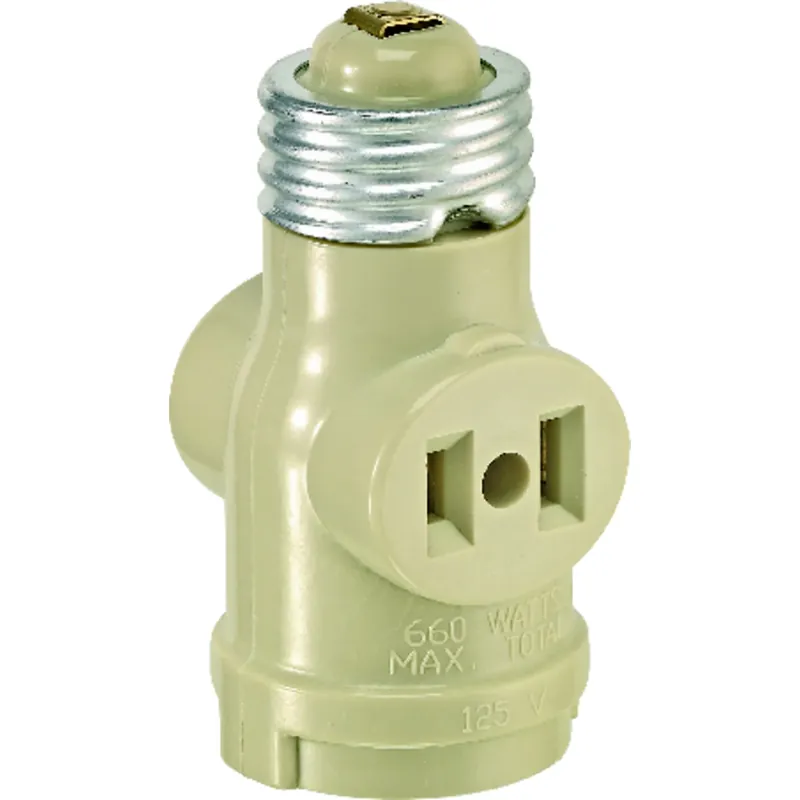 Plastic Medium Base Lampholder 1 Pk