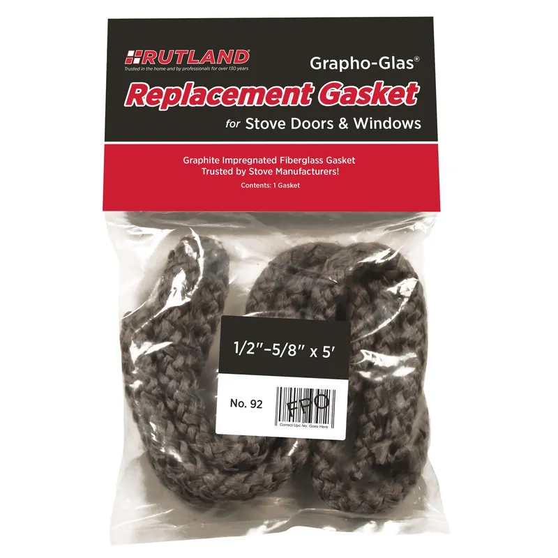Grapho-glas Fiberglass Rope Gasket 0.6 In. X 60 In.