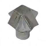 5 Inch Galvanized Round Vent Cap By Gray Metal Products