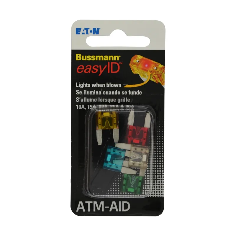 Easyid Atm Assorted Blade Fuse Assortment 5 Pk
