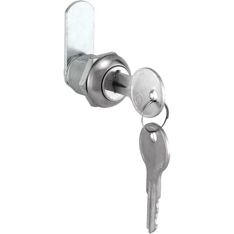 1-3/8 In. Chrome Finish Drawer/ Cabinet Lock