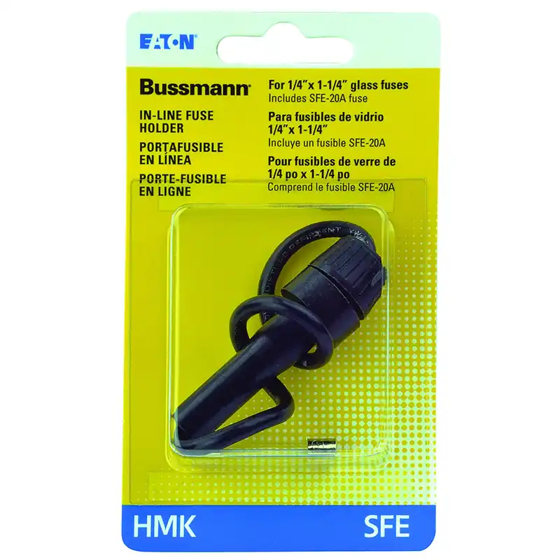 30 Amps Sfe Black In-line Fuse Holder 1 Pk