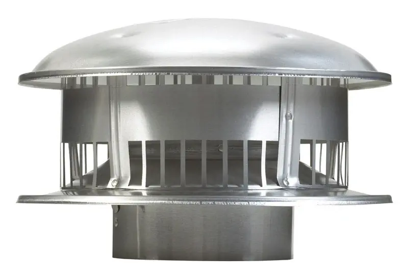 Gas Vent Top, Round, Type B, 6-in.