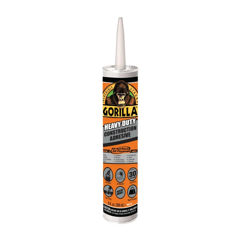 Heavy-duty Construction Adhesive, 9-oz. Cartridge