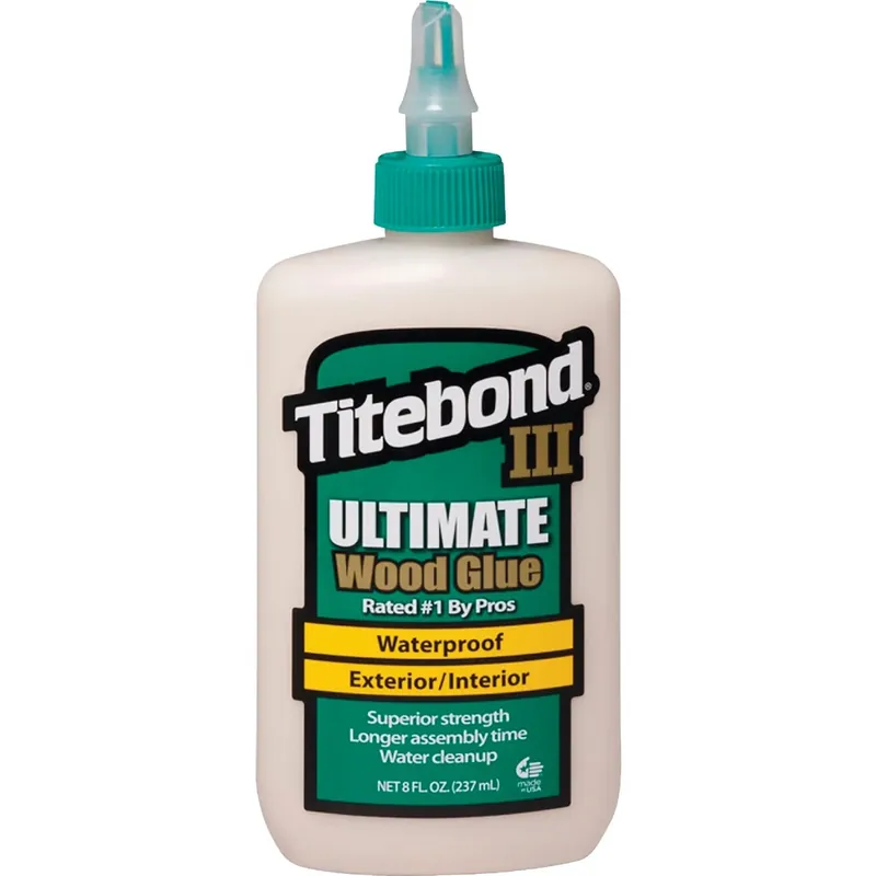 Iii 8 Oz. Ultimate Waterproof Wood Glue - Non-toxic, Fda Approved