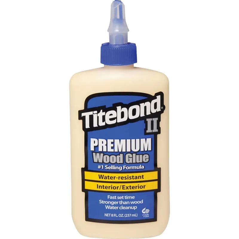 Ii 8 Oz. Premium Wood Glue - Water Resistant, Fda Approved, Sandable
