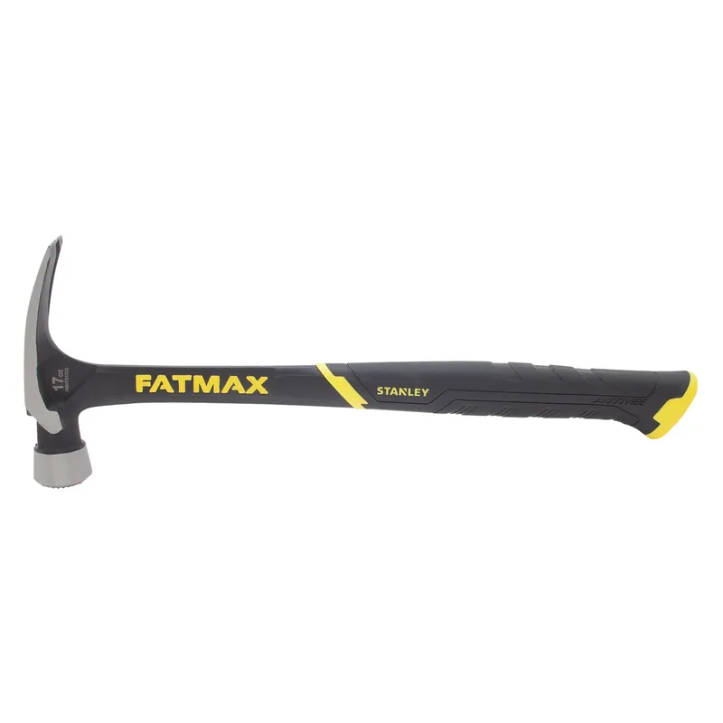 Fatmax 17 Oz Checkered Face Framing Hammer Steel Handle 16 In.