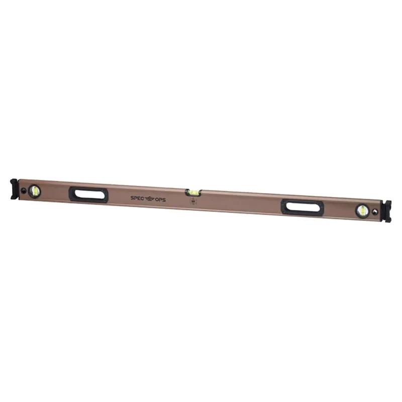 48 In. Aluminum Box Beam Level With Bungee And 3 Vials