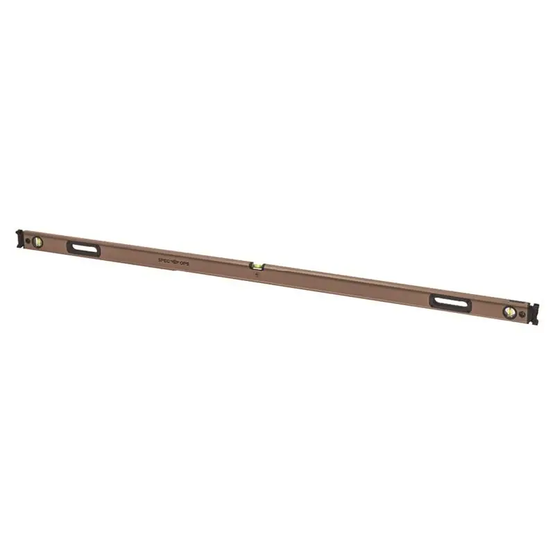 Spec Ops 72 Inch Aluminum Box Beam Level With 3 Vials