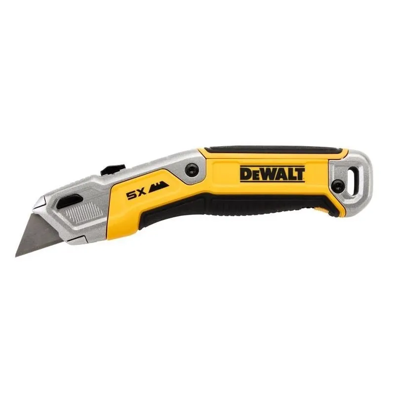 1‑piece Retractable Utility Knife – Black/yellow Safety Blade Cutter