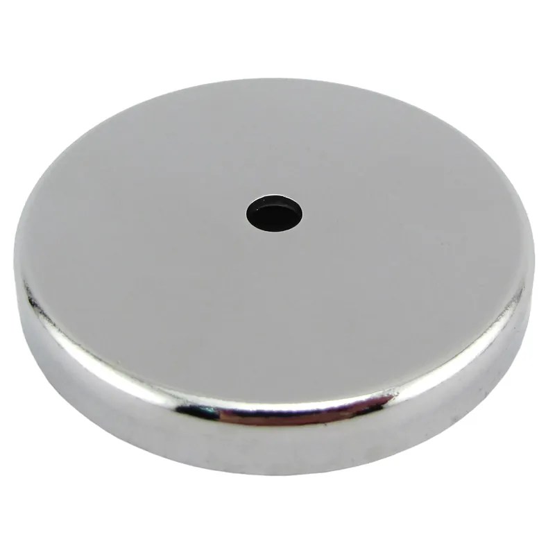 Heavy Duty Round Base Magnet, 65 Lb. Pull