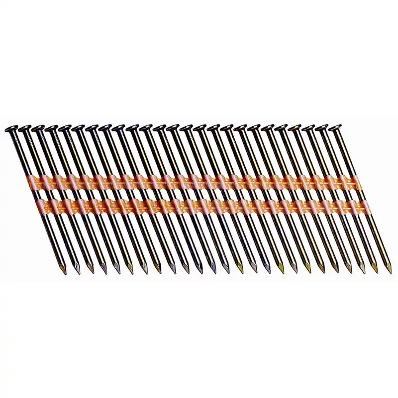 Grip-rite 3 In. L X 10 Ga. Angled Strip Bright Framing Nails 21 Deg 4000 Pk