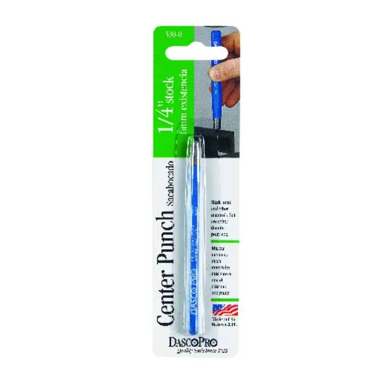 Center Punch, 1/4 X 4-in.