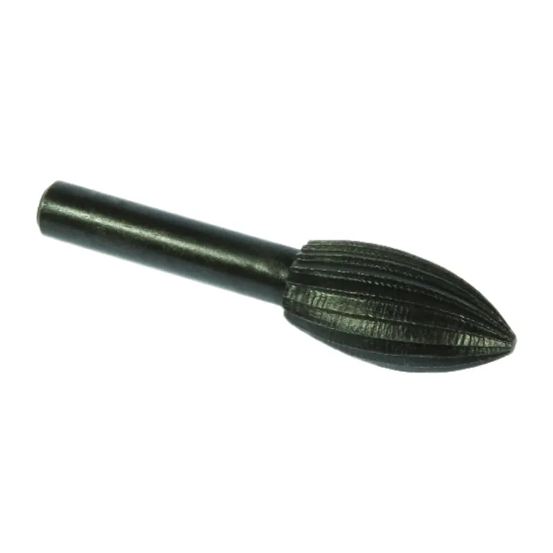 1/2 In. Diameter X 1 In. Length Conical Rotary File With 1/4 In. Shank
