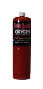 Bernzomatic 304180 1.4‑oz Oxygen Torch Cylinder – Gas Form