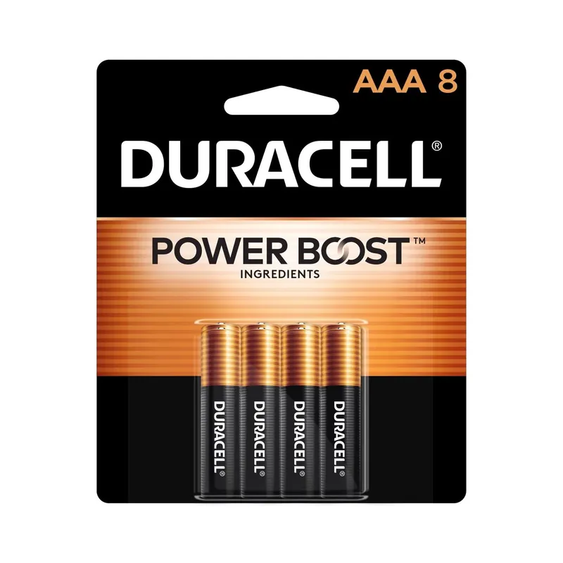 Coppertop Aaa Alkaline Batteries 8 Pk Carded