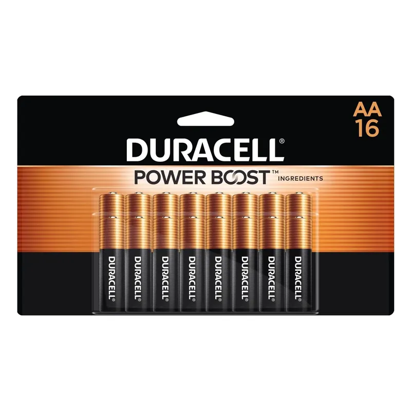 Coppertop Aa Alkaline Batteries 16 Pk Carded