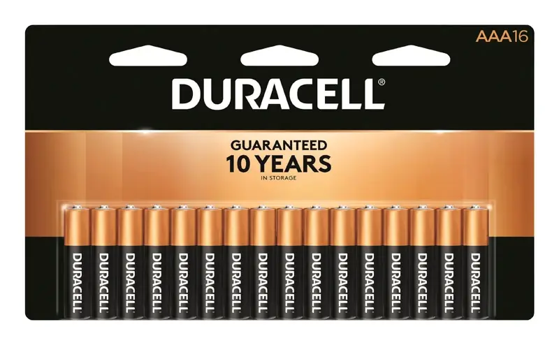 Coppertop Aaa Alkaline Batteries 16 Pk Carded
