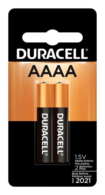 Coppertop Alkaline Aaaa 1.5 V Electronics Battery 2 Pk