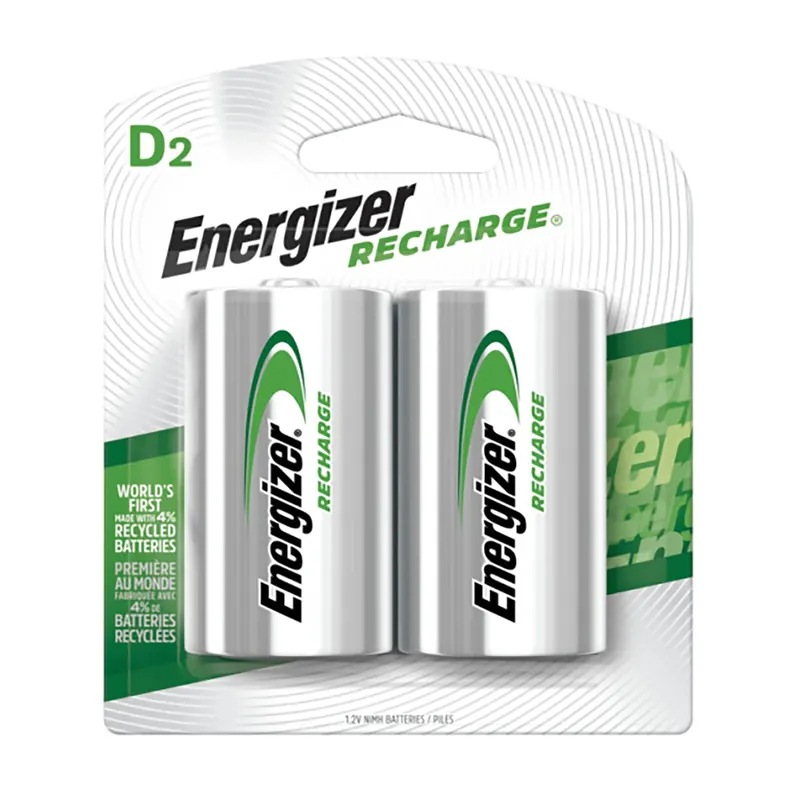 Recharge Nimh D 1.2 V 2500 Mah Rechargeable Battery Nh50bp-2r2 2 Pk