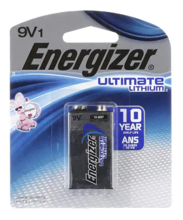 Advanced Lithium 9-volt 9 V 750 Mah Battery 9v1 1 Pk